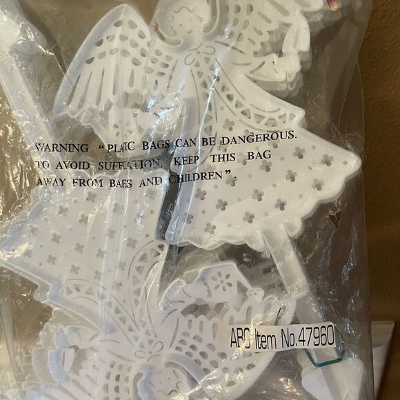 Guardian Angel Fence 15 Interlocking Angels - Picture 7 of 11